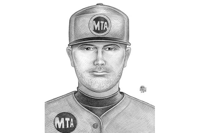 The police sketch of the suspect